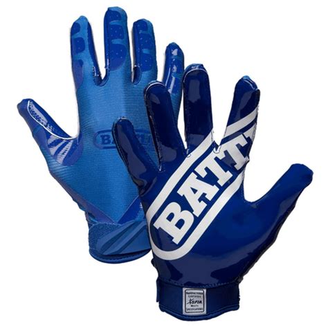 You can use your fingers or any soft sponge and rub all stained areas. . Football gloves battle